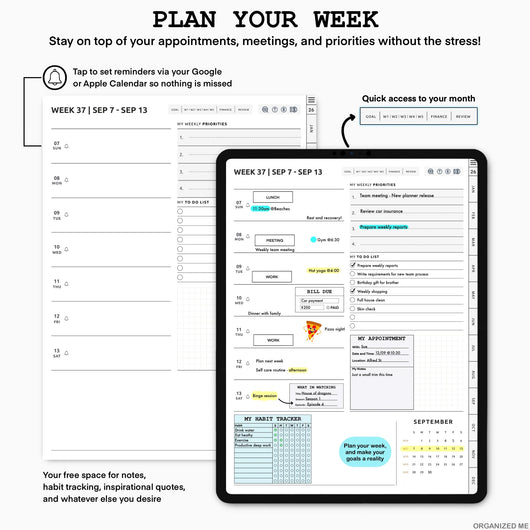 Kaori 2026 Digital Planner