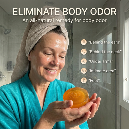 Kaori™ Persimmon Soap for Aging Body Odor