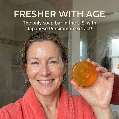 Kaori™ Persimmon Soap for Menopause Odor