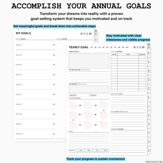 Kaori 2026 Digital Planner