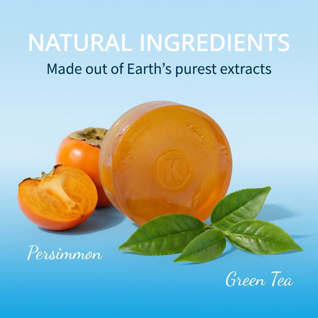 Kaori™ Persimmon Soap for Aging Body Odor